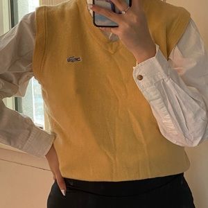 vintage knit sweater vest